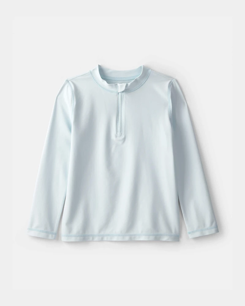 Boys Long-Sleeve Rashguard - Blue