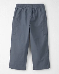 Toddler Boy Relaxed Linen Pants Made with Organic Cotton