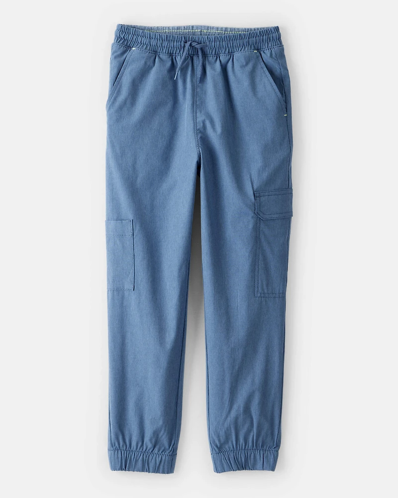 Boys Active Woven  Joggers - Blue