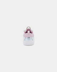 Toddler Girl Colorblock Metallic Heart Sneakers - White/Pink