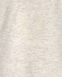 Toddler OshKosh Logo French Terry Pullover Sweatshirt - Grey