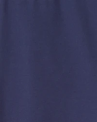 Girls Pull-On Stretch Flare Leggings - Navy Blue