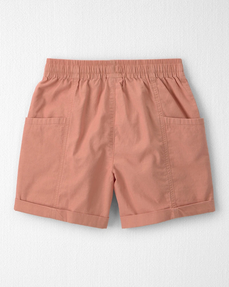 Boys 2-Piece Top & Short Set Made with Organic Cotton in Citrus Summer Print