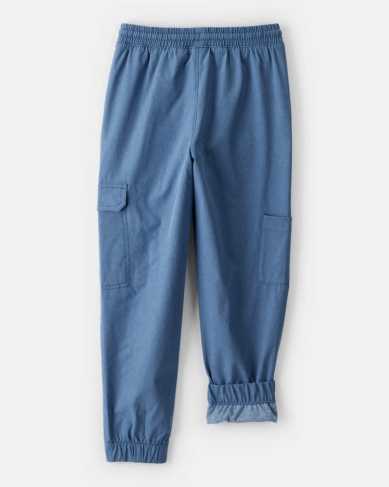 Boys Active Woven  Joggers - Blue