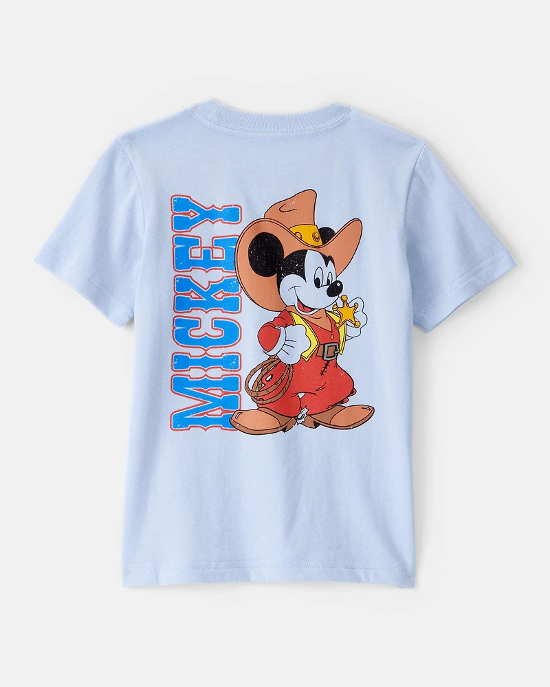 Toddler Disney© Mickey Mouse Short-Sleeve Graphic Tee - Blue