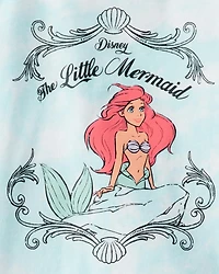 Toddler Girl 2-Piece Little Mermaid Outfit Set