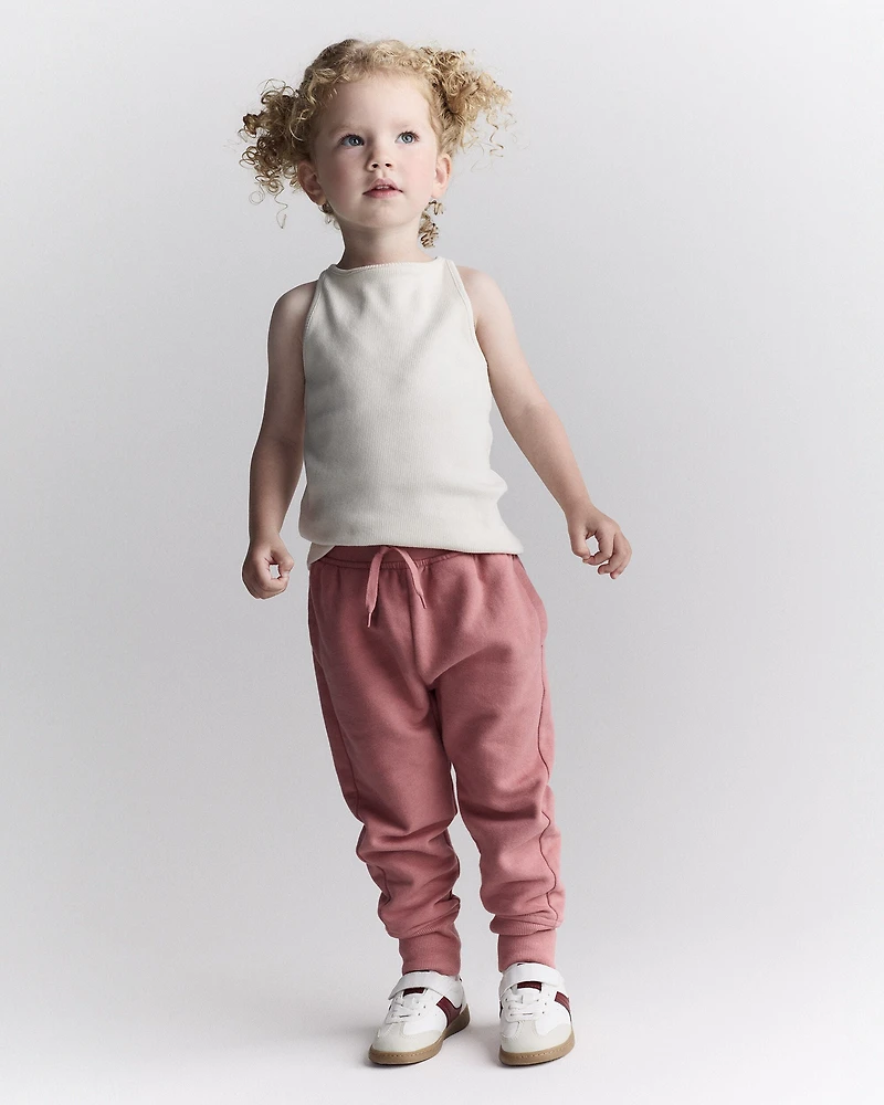 Toddler Girl Ribbed Playtime Tank Top