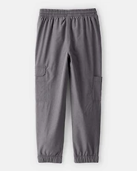 Boys Active Woven Joggers - Grey