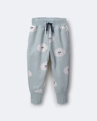 Toddler City Park™ Jogger Pant in Rain Cloud Print - Pale Blue