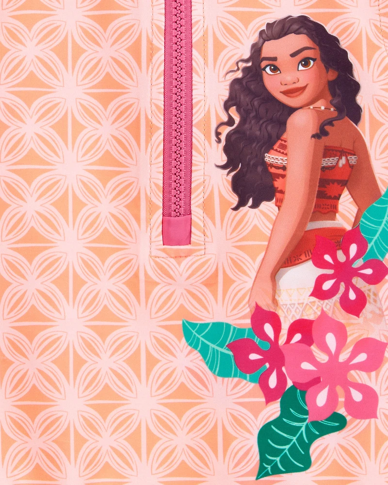 Toddler Disney© Moana 1-Piece Swimsuit - Orange