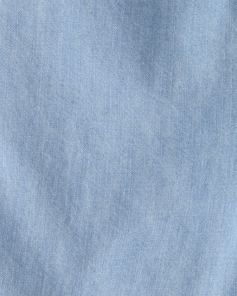 Boys Organic Cotton Chambray Shorts