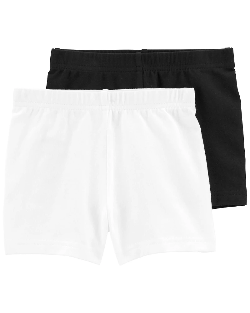 Toddler Girl 2-Pack Cartwheel Shorts