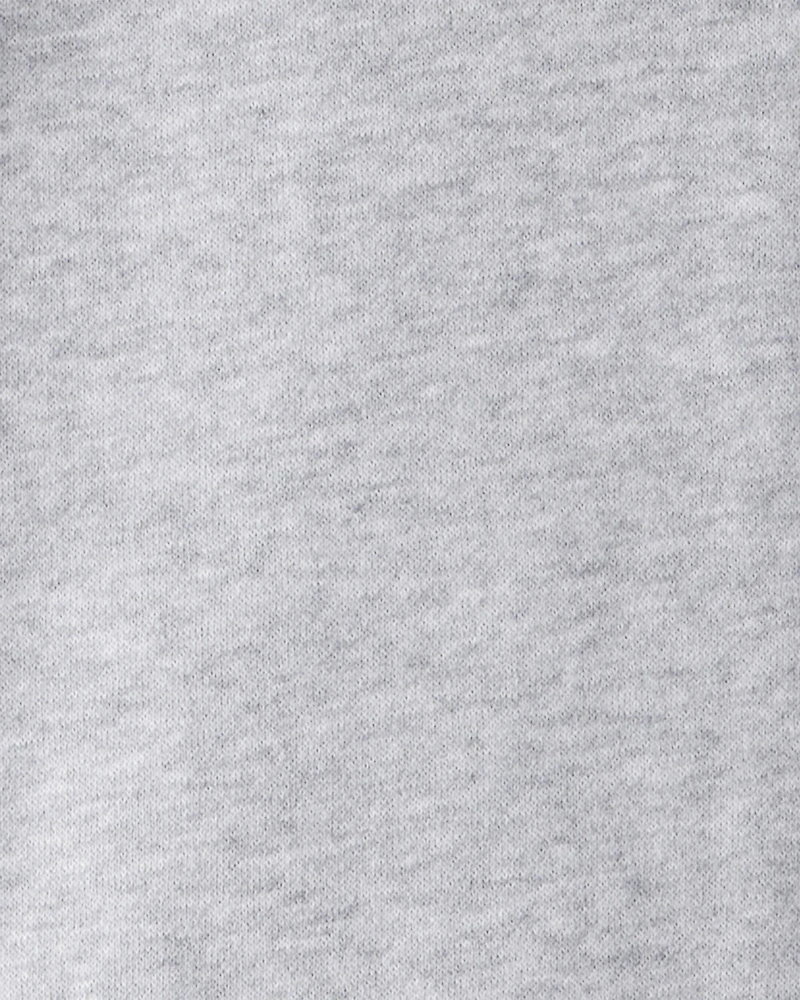 Boys DayDream Fleece Zip-Up Hoodie - Grey