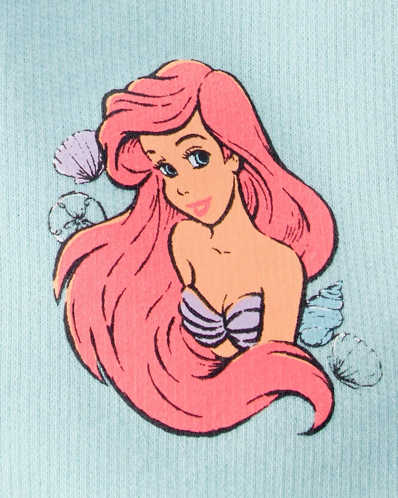 Baby Girl 2-Piece Little Mermaid Outfit Set