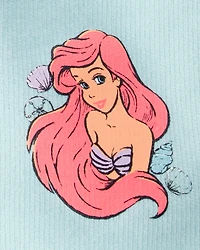 Baby Girl 2-Piece Little Mermaid Outfit Set