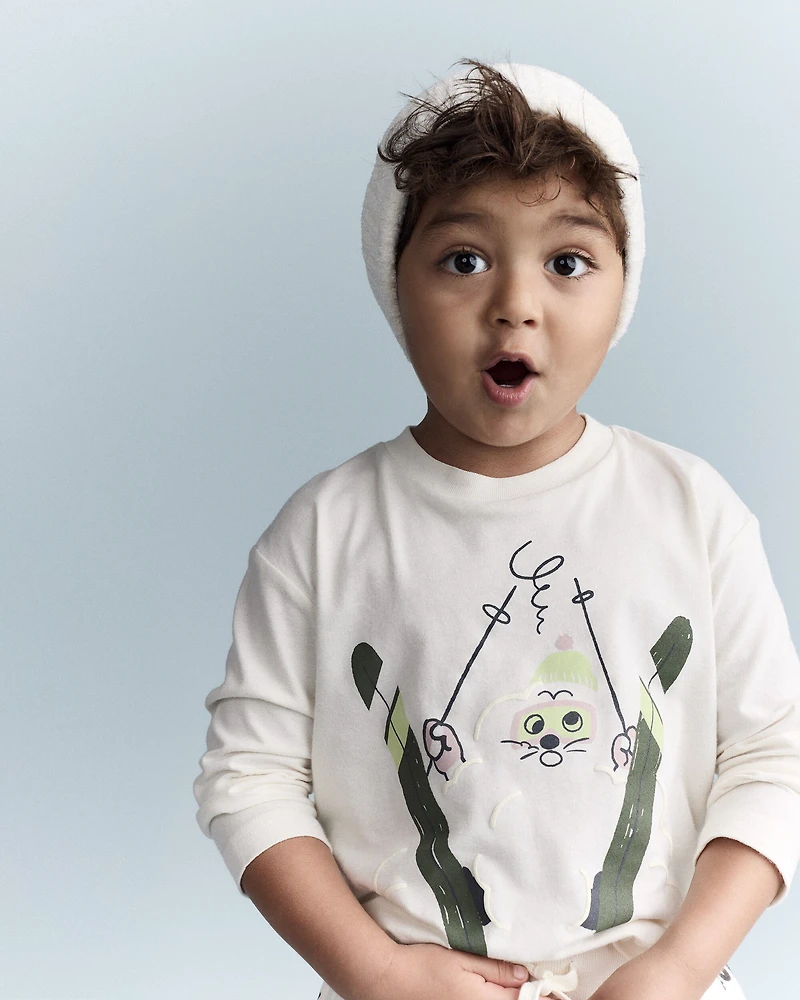 Toddler Beanie - Cream