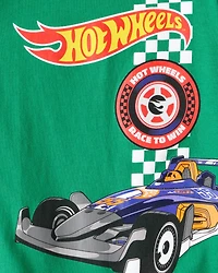 Toddler Boy Hot Wheels Racecar Short-Sleeve Graphic Tee - Green