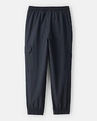 Boys Active Woven Joggers - Black