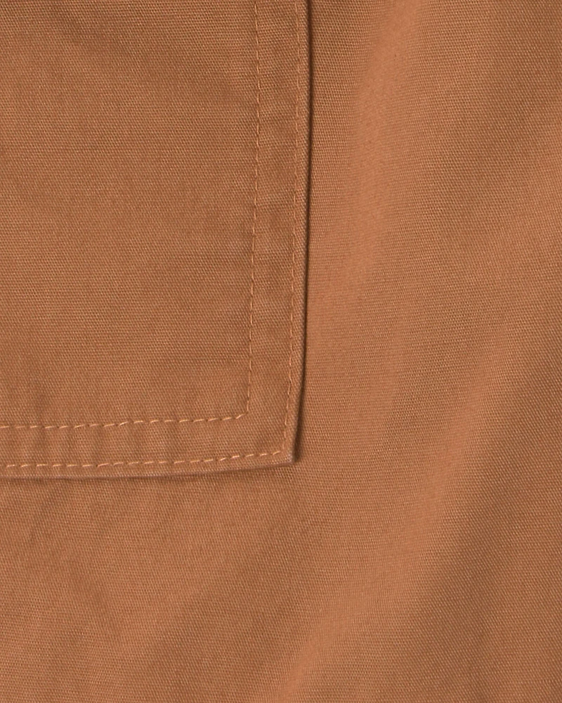 Boys Canvas Cargo Shorts