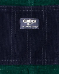 Toddler Boy Corduroy Overalls - Green