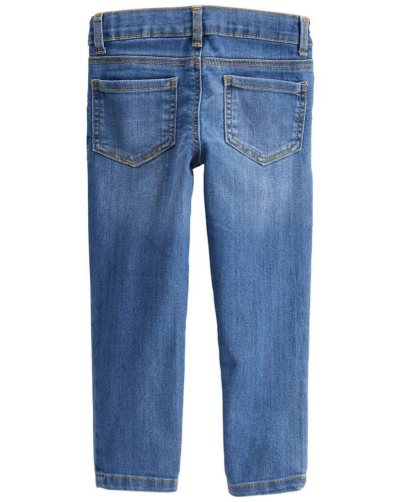 Toddler Medium Blue Wash Super Skinny-Leg Jeans