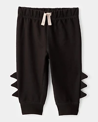 Baby Boy 2-Piece Dinosaur Long-Sleeve Bodysuit Pant Set - Brown