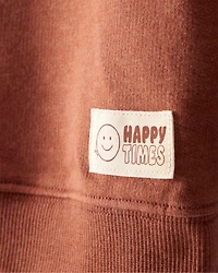 Baby Boy 2-Piece Hooded Tee & Pant Set - Rust