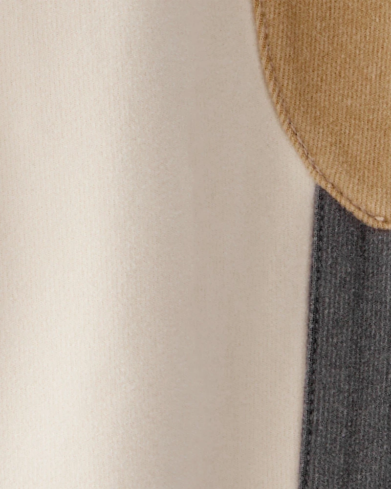 Toddler Boy Colorblock Joggers - Tan