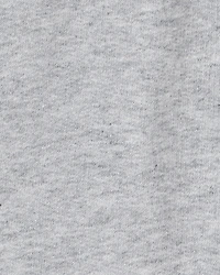 Baby Boy Pull-On French Terry Shorts - Grey