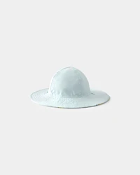 Baby Girl Reversible Lemon Swim Hat - Blue
