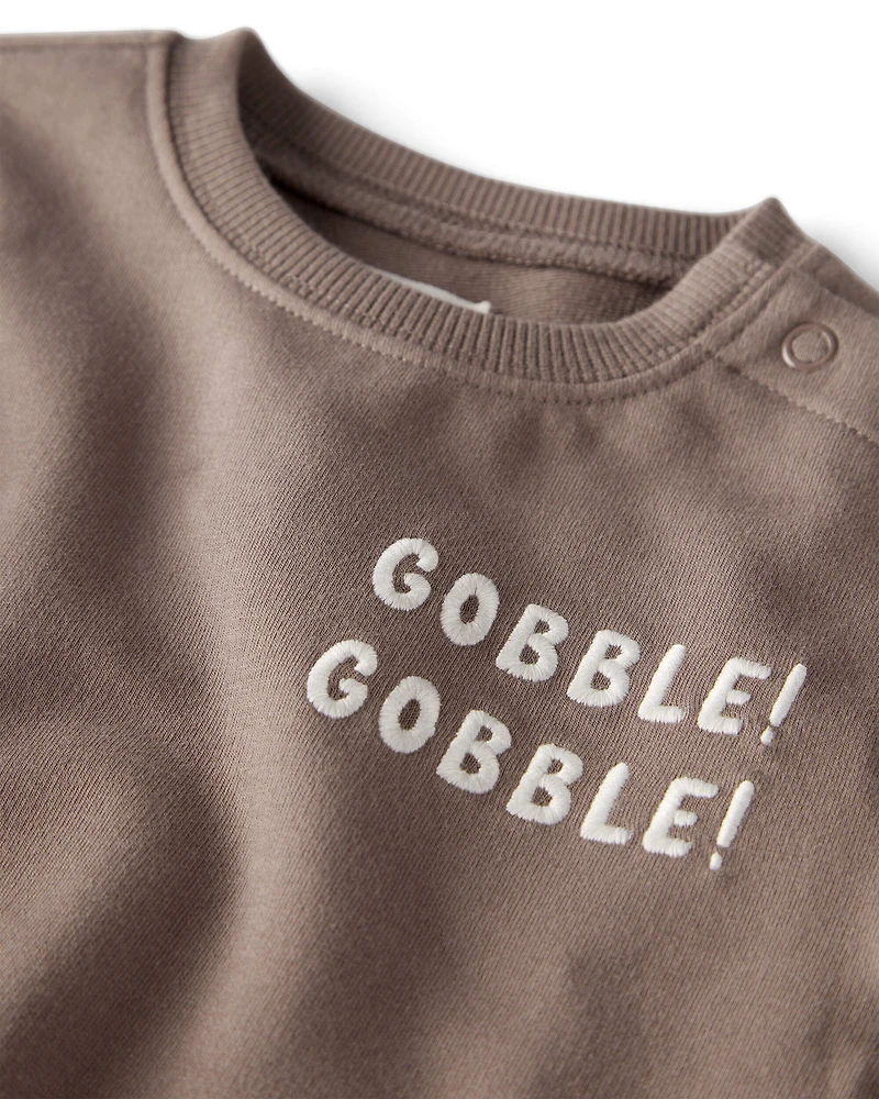 Baby Organic Cotton Gobble Gobble Bubble