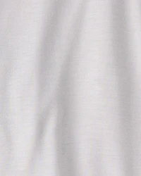 Boys Gaming Solid Loose Fit 2-Piece Pajama Set - Grey/Blue