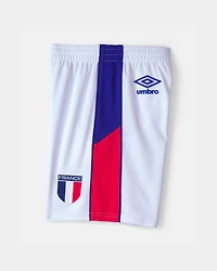 Kid Umbro France Mesh Soccer Shorts - Blue/Red/White