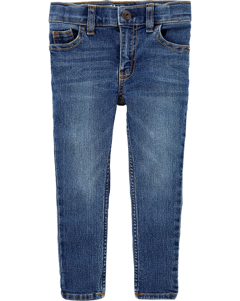Baby Medium Wash Skinny-Leg Jeans