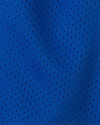 Boys Striped Mesh Active Shorts - Blue