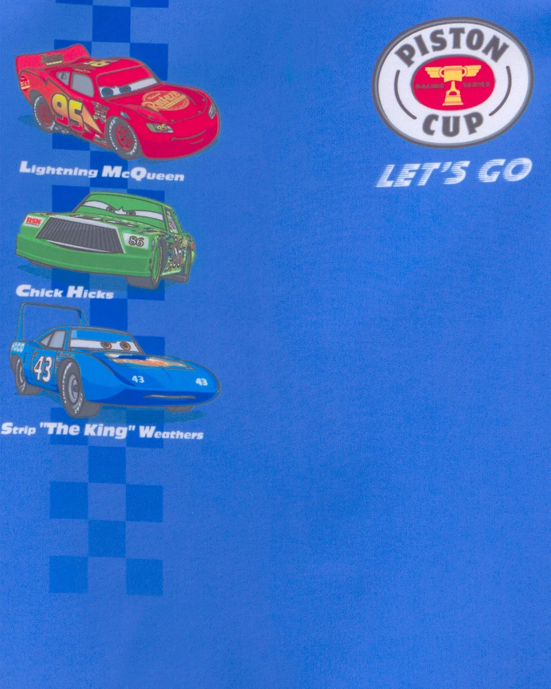 Toddler Boy 2-Piece ©Disney/Pixar Cars Rashguard & Swim Trunk Set - Blue