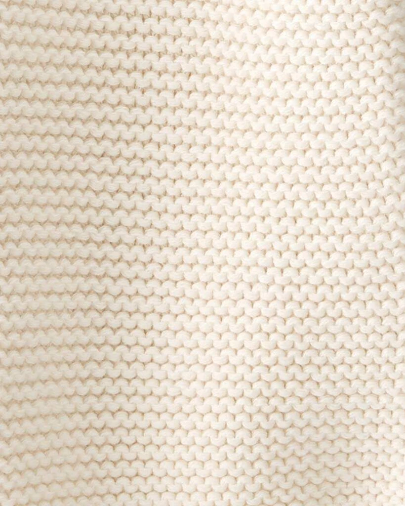 Toddler Organic Cotton Signature Stitch Cardigan