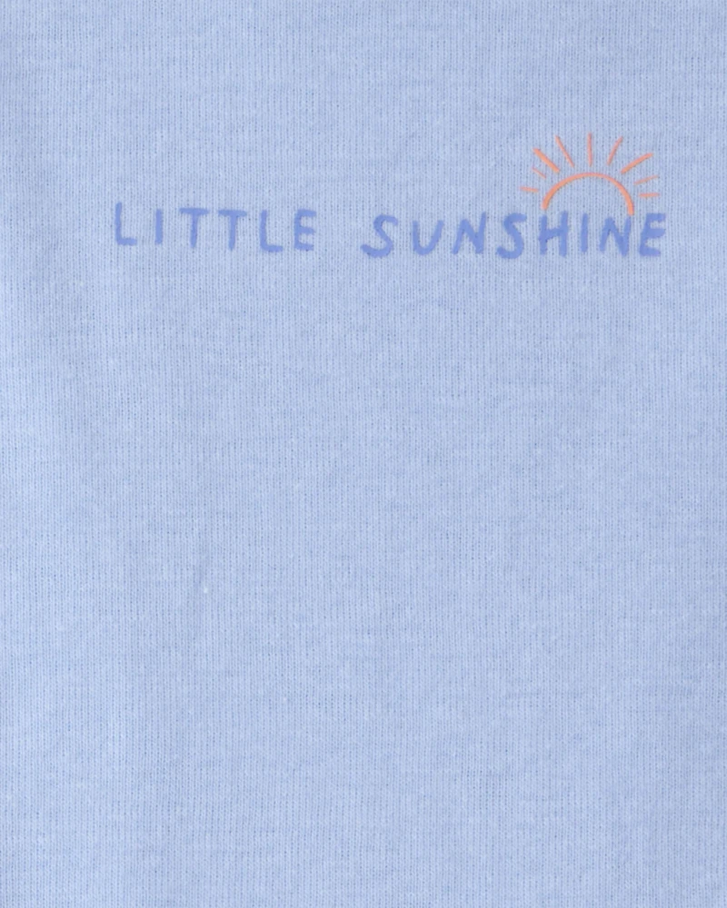 Baby Boy 5-Piece Sleeveless Bodysuits & Shorts Set - Blue/Orange