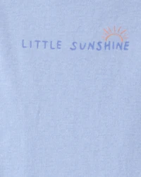 Baby Boy 5-Piece Sleeveless Bodysuits & Shorts Set - Blue/Orange