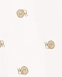 Baby Preemie Snail Cotton Sleeper Gown