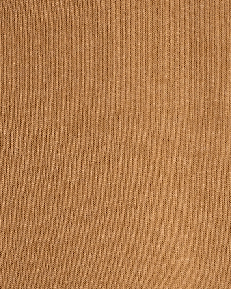 Baby Boy Long-Sleeve Hooded Zip-Up Jacket - Brown