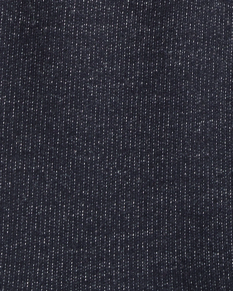 Baby Girl 3-Piece Heart Quilted Vest Outfit Set - Red