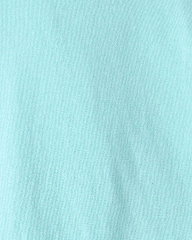 Kid Solid T-Shirt - Blue