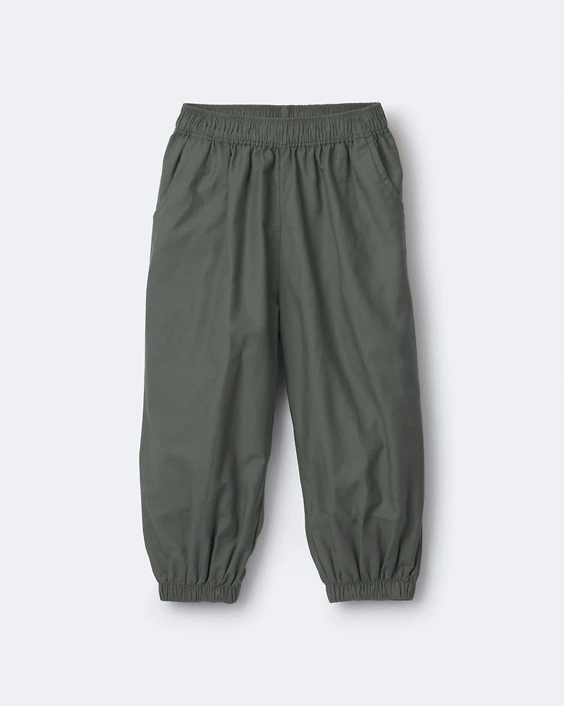 Toddler Relaxed Joggers - Olive