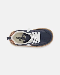 Toddler Boy Casual Shoes - Navy/Brown