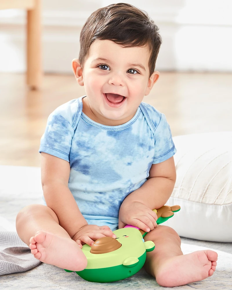 Farmstand Rock-A-Mole Guitar Baby Toy