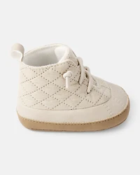 Baby Girl Sherpa Duck Boots - Ivory