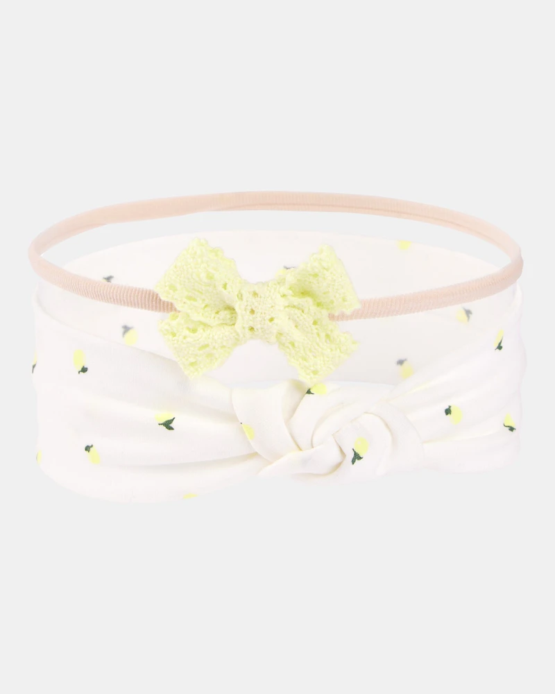 Baby Girl 2-Pack Headwraps - Yellow