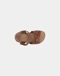 Toddler Girl Floral Sandals - Brown