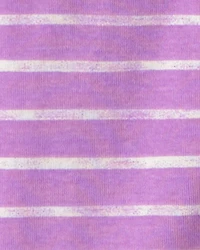 Girls Snacks 100% Cotton 6-Piece Pajama Sets - Pink/Purple/Cream